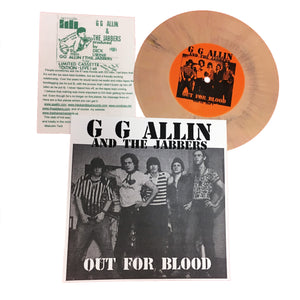GG Allin and the Jabbers: Out For Blood 7"