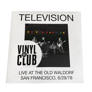 Television: Live at the Old Waldorf 12" (RSD)