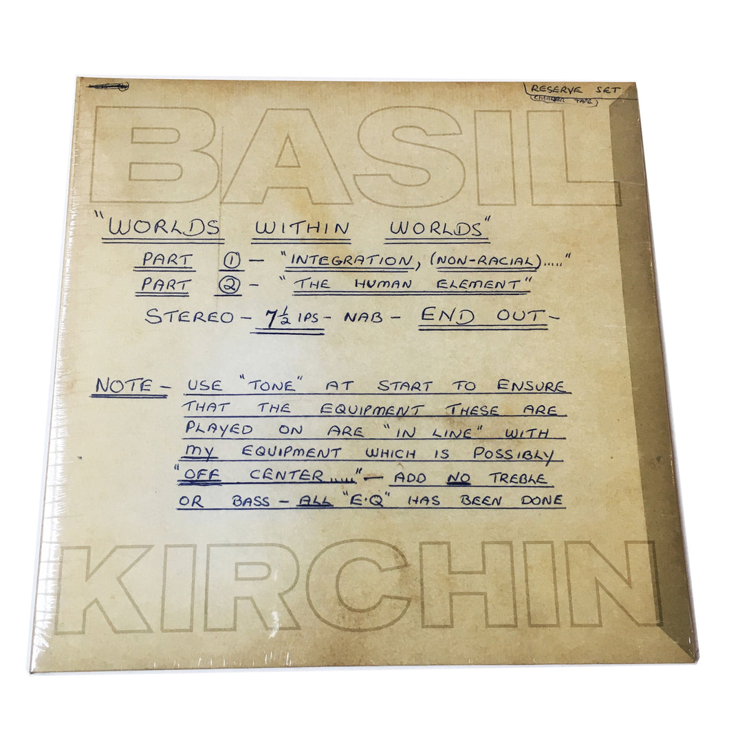Basil Kirchin: Worlds Within Worlds: Part I And II 12