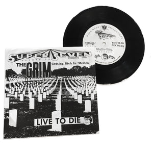 The GRIM Getting Rich In 'Merica: Live To Die 7" (used)