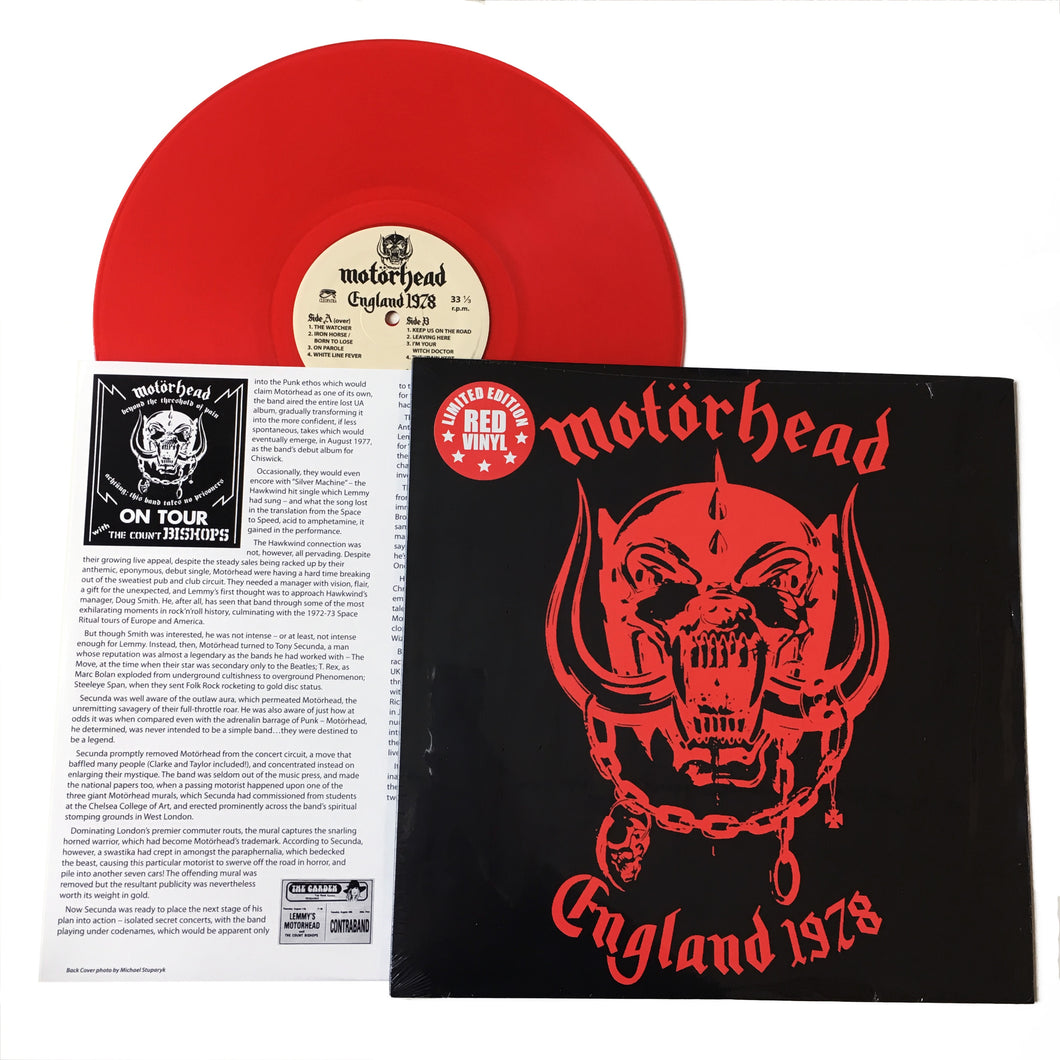 Motorhead: England 1978 12