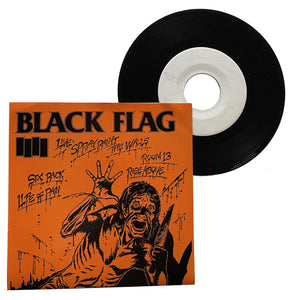 Black Flag: Live #1 - Spraypaint the Walls 7" (used)