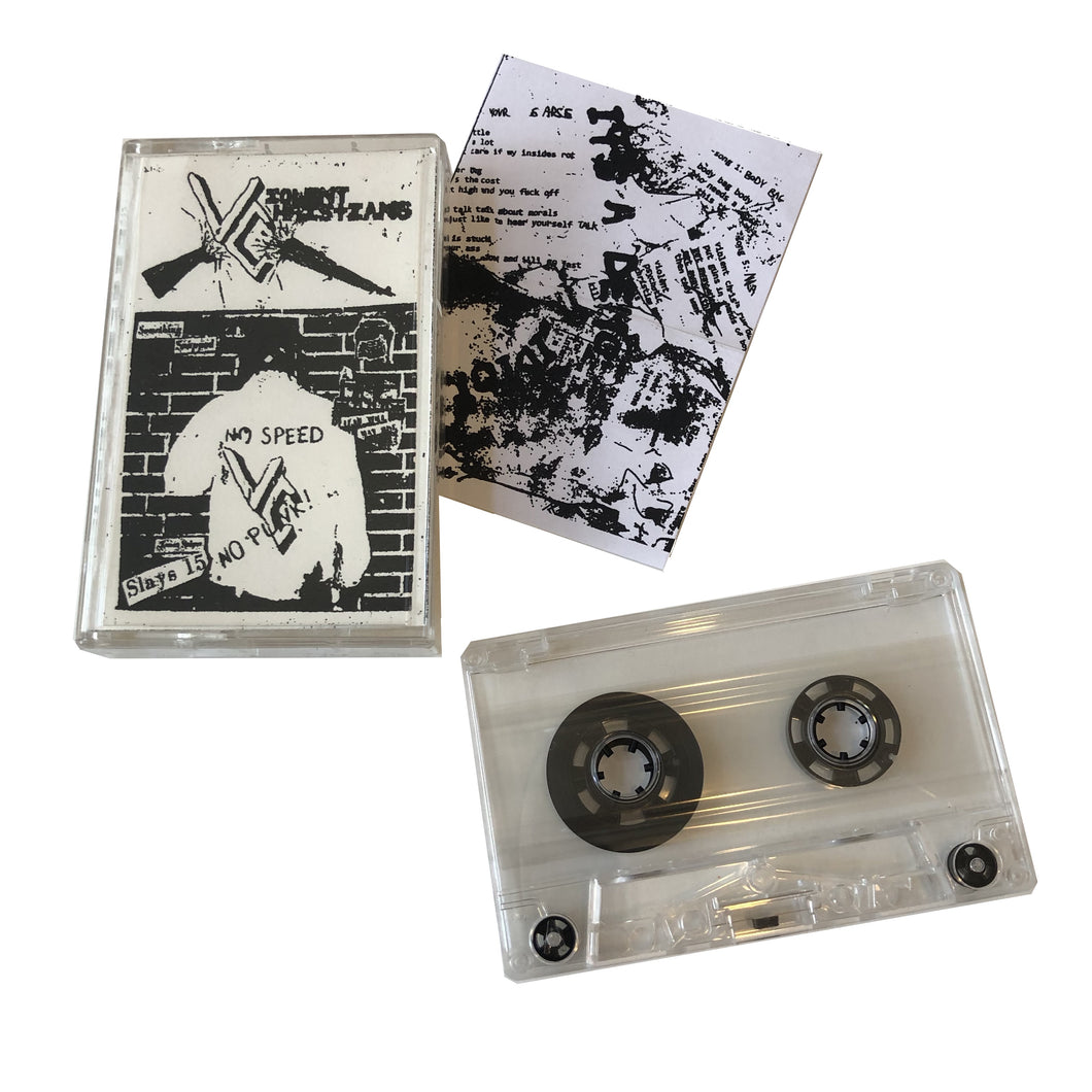 Violent Christians: No Speed No Punk! demo cassette