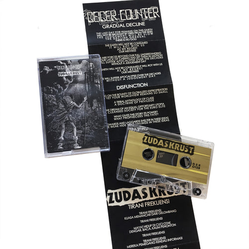 Geiger Counter / Zudas Crust: split cassette
