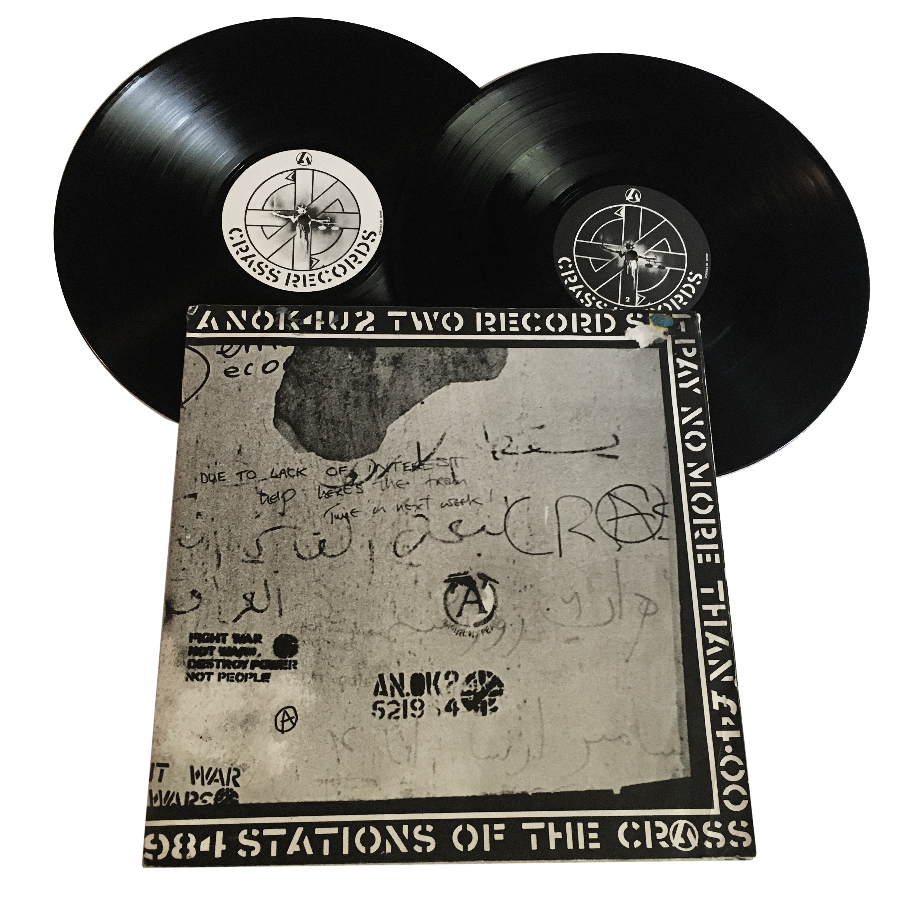 CRASS Stations Of The Crass　12㌅ fd4bf87d4ab614463894568b20ef44