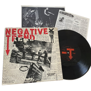 Negative Trend: We Don't Play We Riot 12" (used)