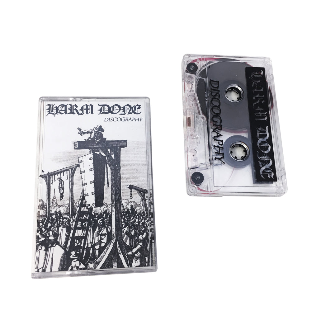 Harm Done: Discography cassette