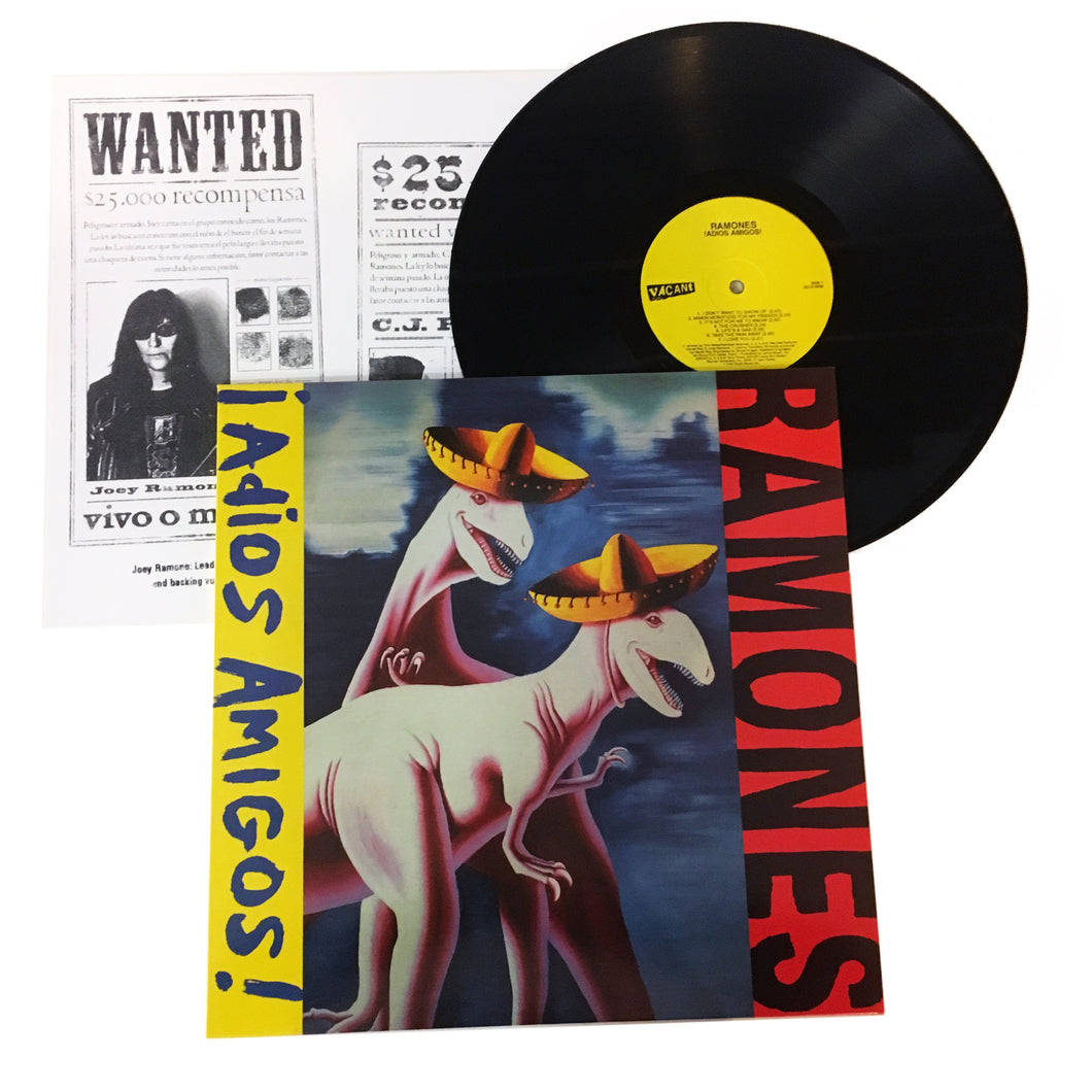 95年US盤 Ramones - Adios Amigos LP レコード - 洋楽