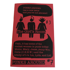 Punks Around Zine #7 "The Girl's Room"