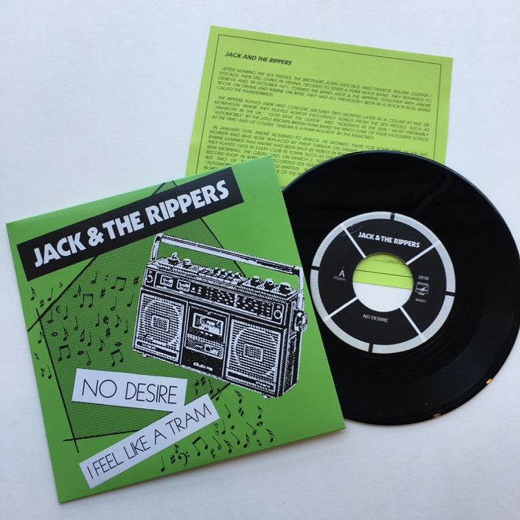 レコード Jack & the Rippers レコード No Desire パンク
