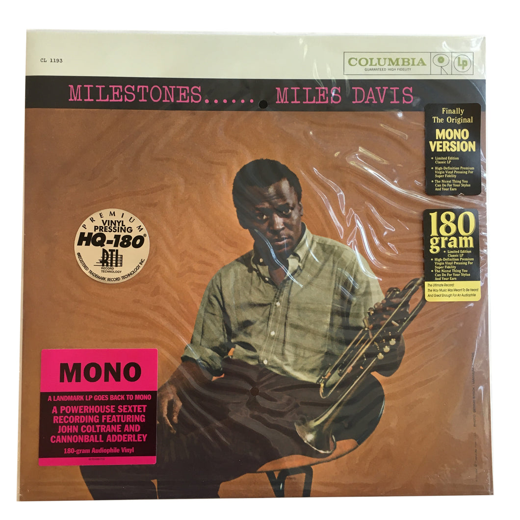 Miles Davis – Milestones, 180-gram Audiophile Vinyl LP (Mono) Miles Davis – Milestones, 180-gram Audiophile Vinyl LP (Mono)