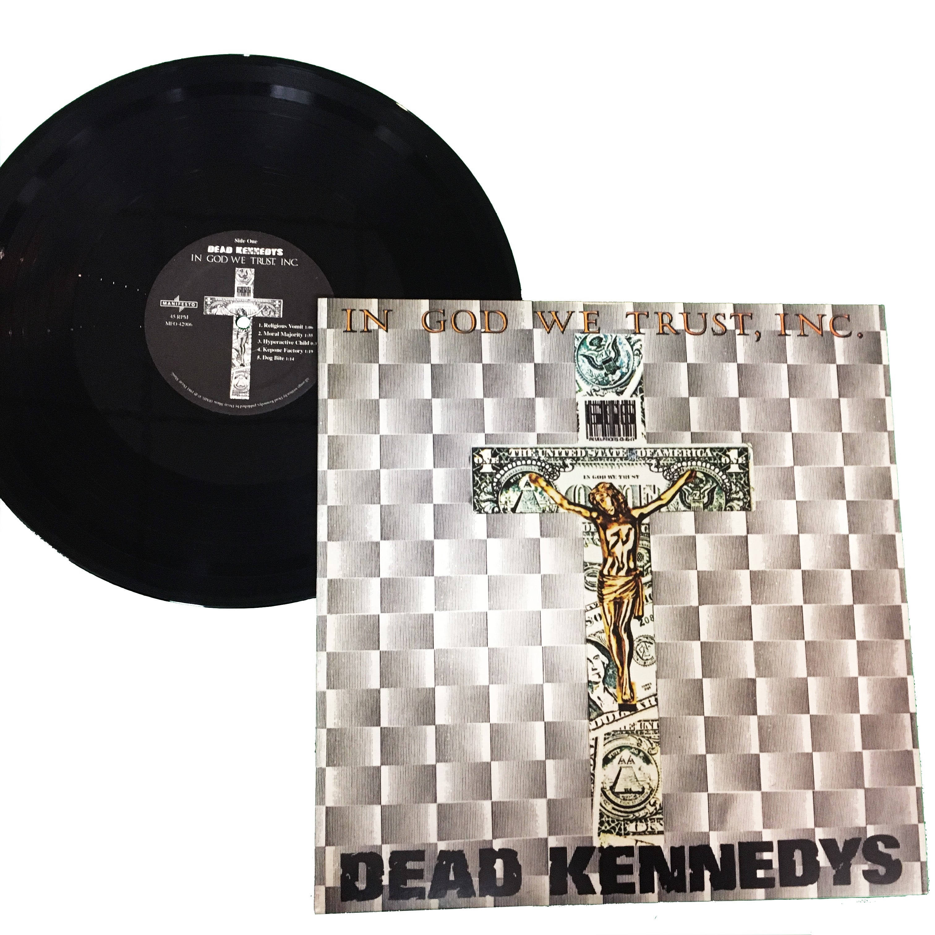 米、加12” Dead Kennedys In God We Trust, Inc. MFO42906 MANIFESTO 未開封 /00250 Dead Kennedys: In God We Trust, Inc. 12