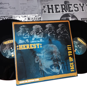 Heresy: Face Up to It! Expanded 30th Anniversary Edition 2x12"
