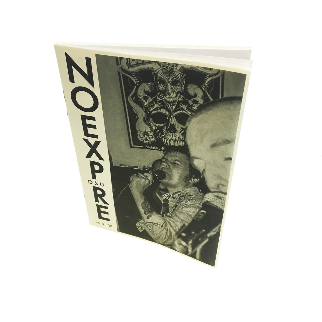 No Exposure #4 zine
