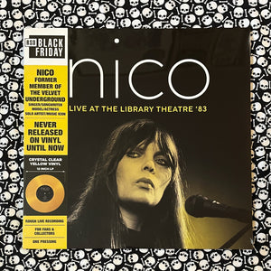 Nico: Live At The Library Theatre '83 12" (Black Friday 2022)