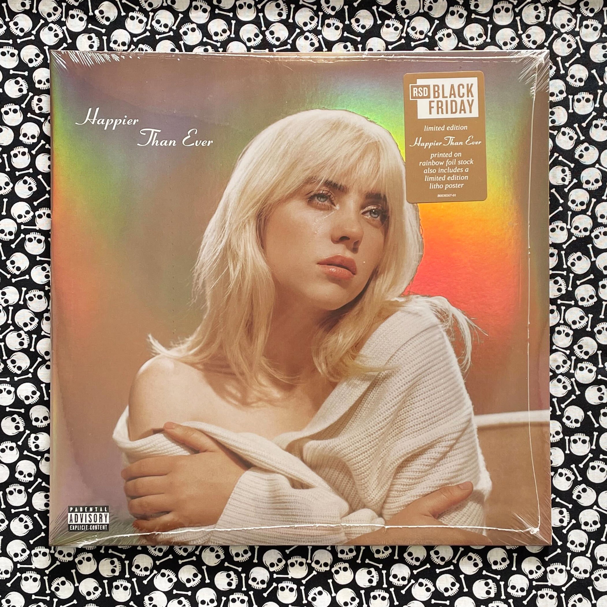 Billie Happier Than Ever マルチカラーレコード Billie Eilish: Happier Than Ever 12