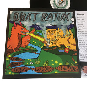 Obat Batuk: Songs About Tigers, Dragons, n' Sausages 12"