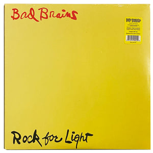 Bad Brains: Rock For Light 12"