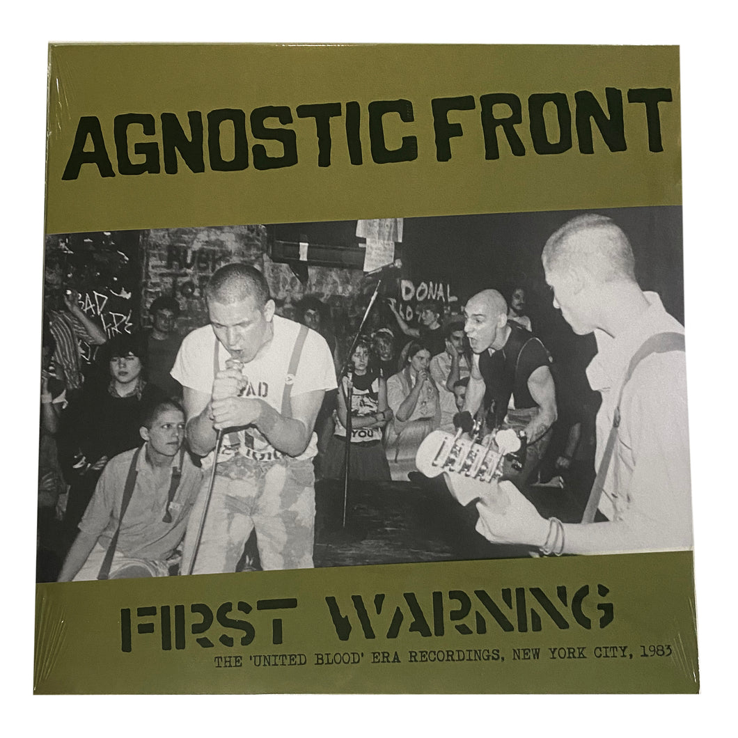 Agnostic Front: First Warning: The United Blood Era Recordings 12