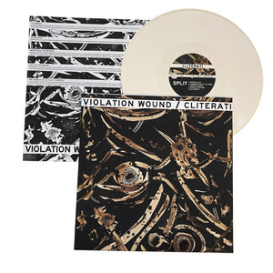 Violation Wound / Cliterati: Split 12"