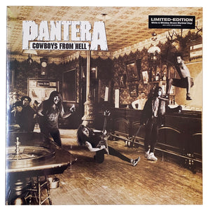 Pantera: Cowboys From Hell 12" (White/Whiskey Brown vinyl)