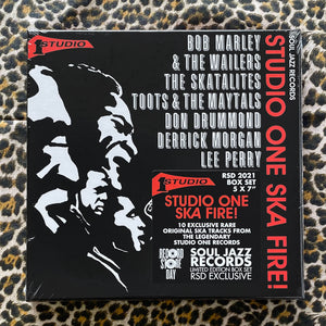 Various: Studio One Ska Fire! 7" box set (RSD 2021)