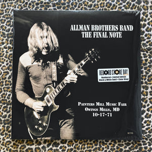The Allman Brothers Band: The Final Note 12" (RSD 2021)