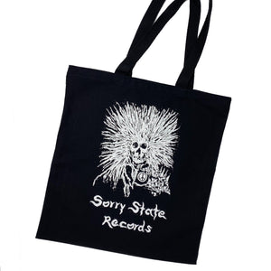Sorry State Records Skull Tote with Thomas Sara art