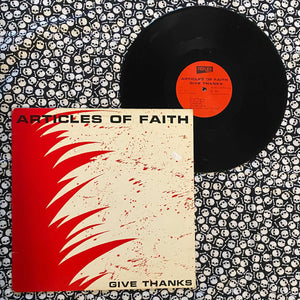 Articles Of Faith: Give Thanks 12" (used)