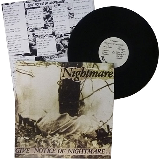 Nightmare: Give Notice of Nightmare 12