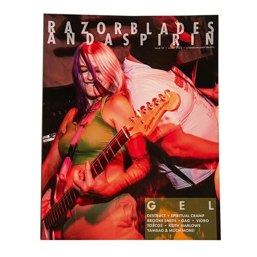Razorblades & Aspirin #15 zine