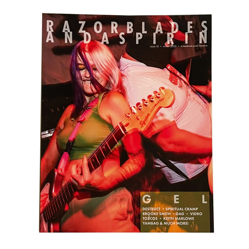 Razorblades & Aspirin #15 zine