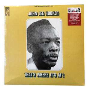 John Lee Hooker: That's Where It's At 12" (new)