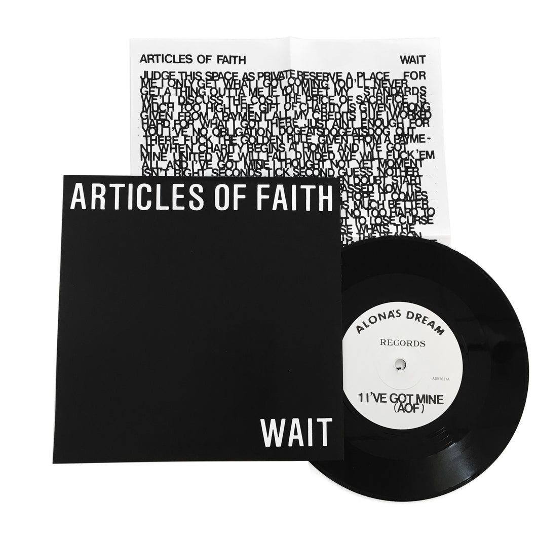 Articles of Faith: Wait 7