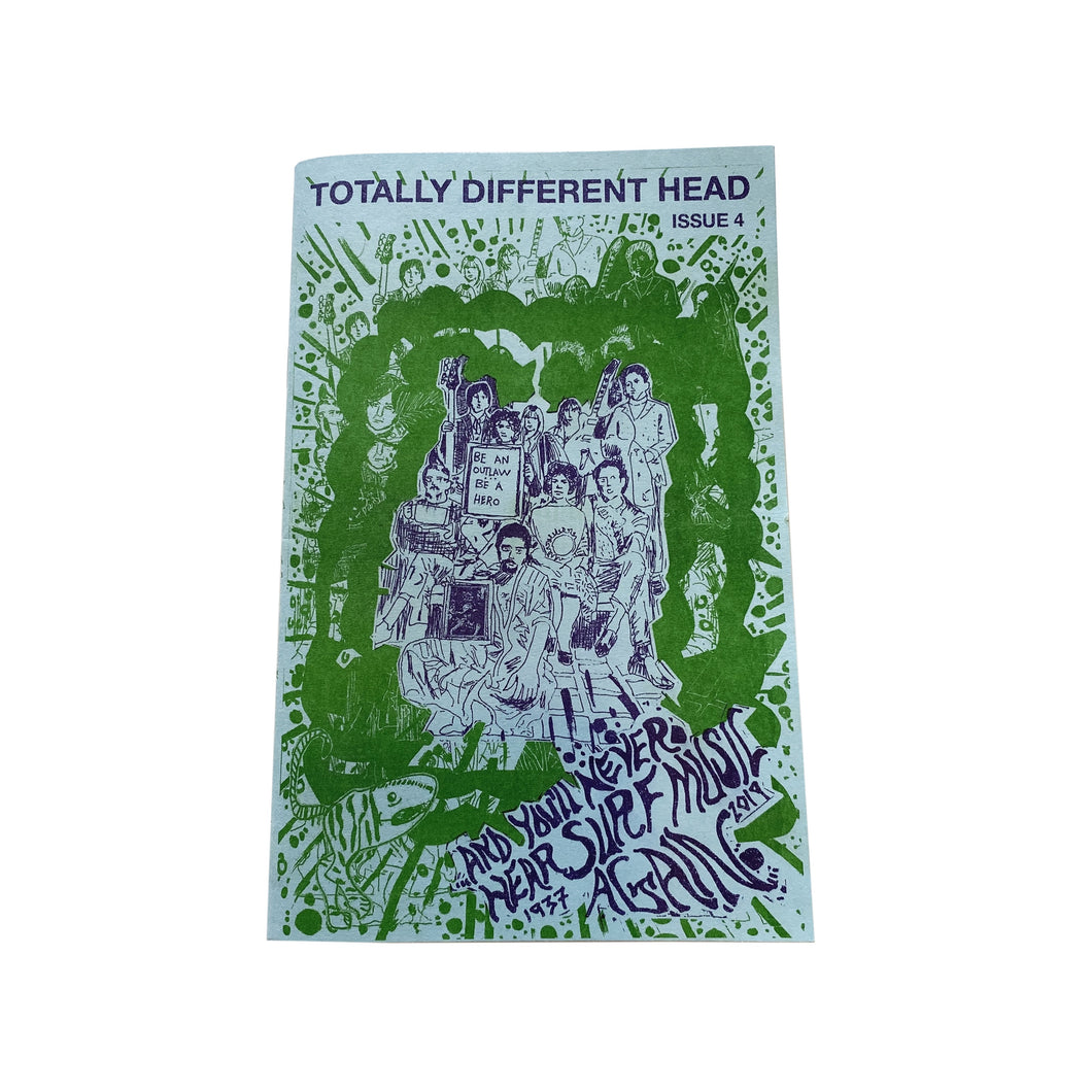 Totally Different Head #4 zine