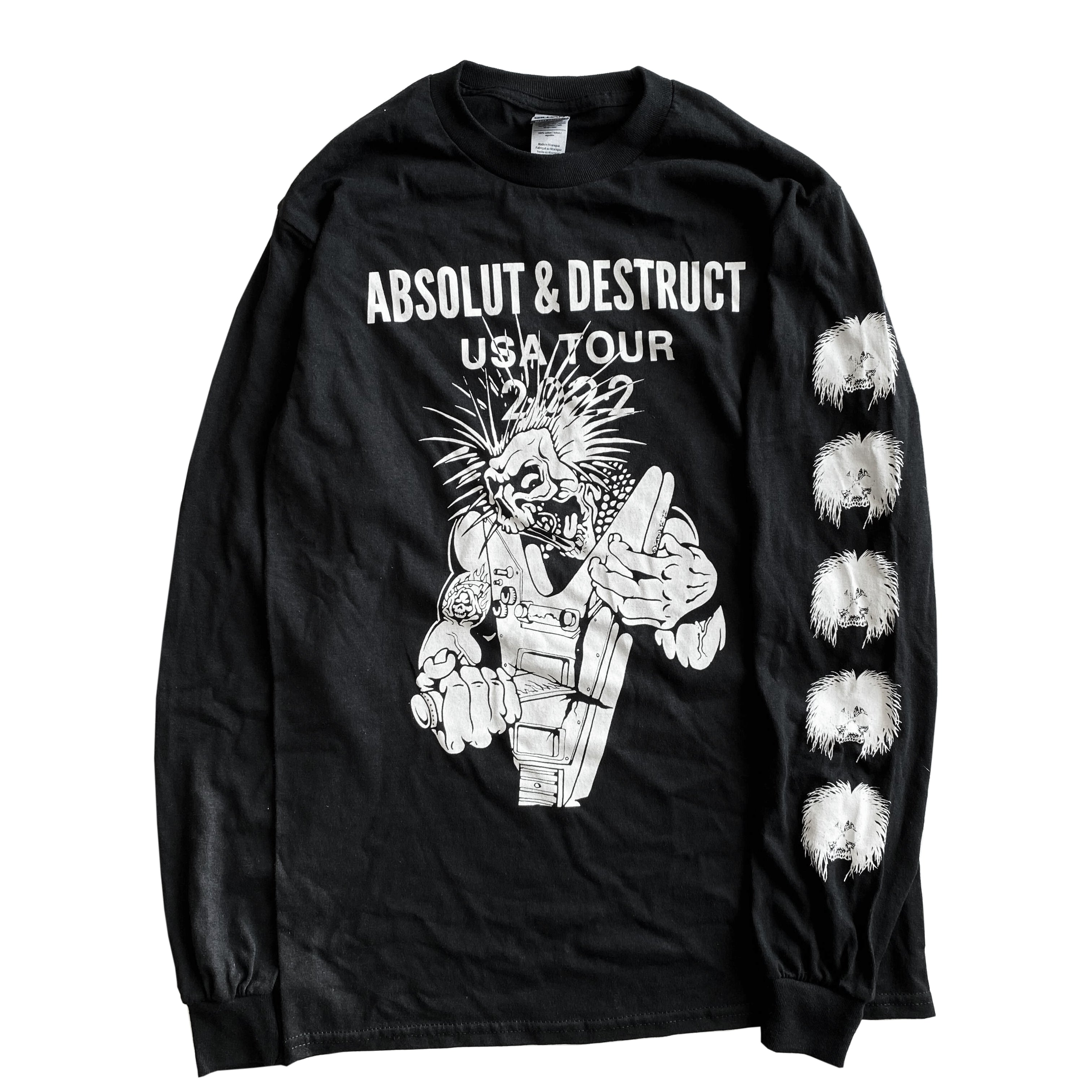 THE COLDEST MOMENT ♥ TCM beta service long sleeve Absolut long-sleeve t-shirt – Sorry State Records
