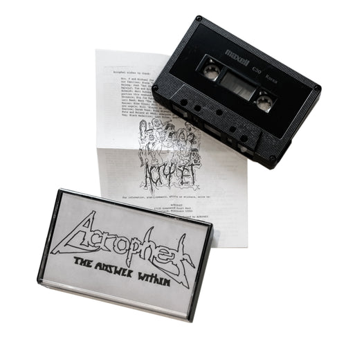 Acrophet: The Answer Within cassette