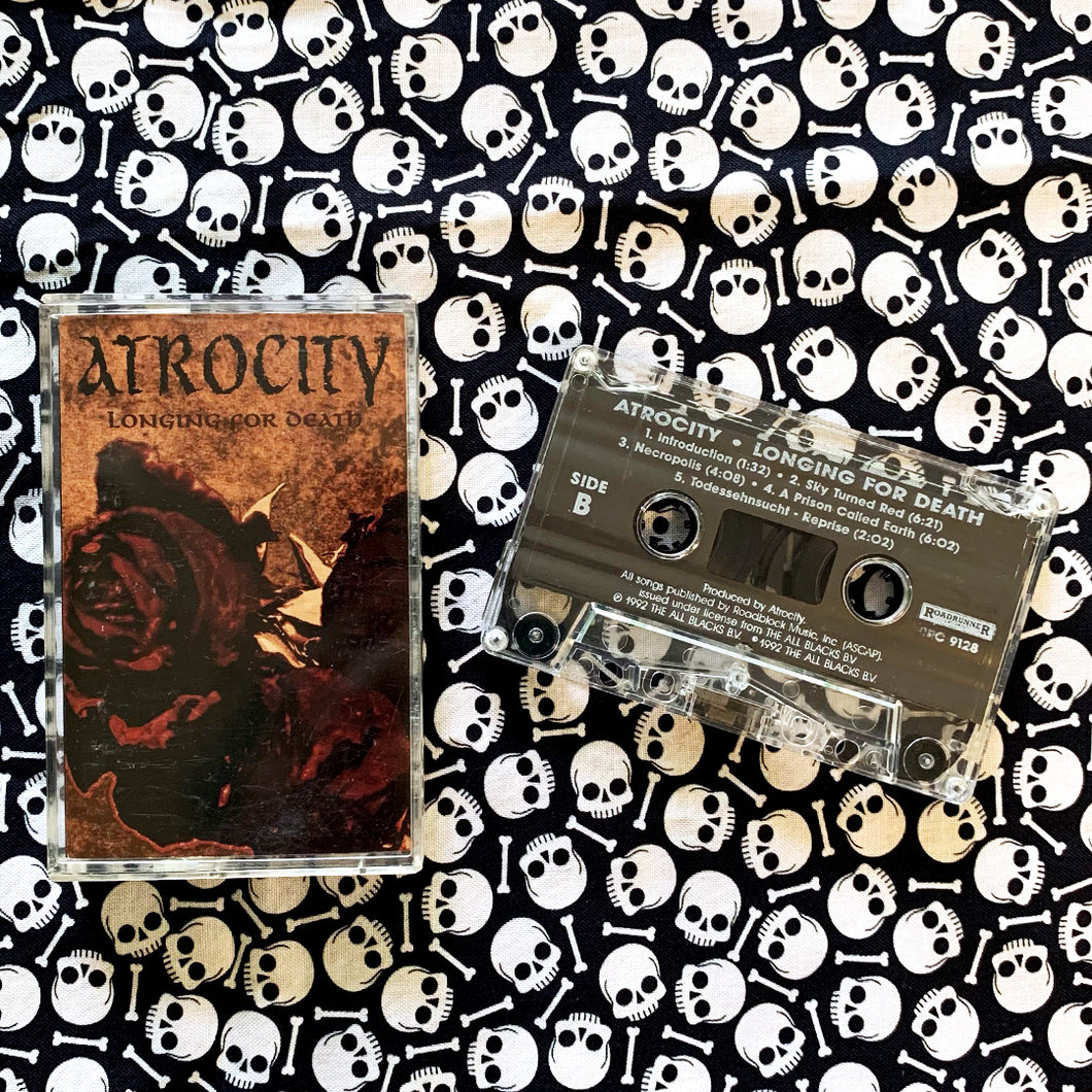 Atrocity: Longing For Death cassette (used)