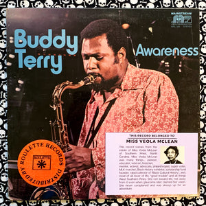 Buddy Terry: Awareness 12" (used)