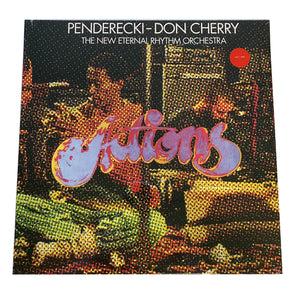 Penderecki & Don Cherry & the New Eternal Rhythm Orchestra: Actions 12"