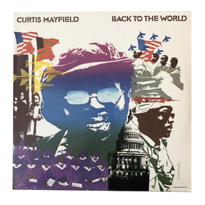 Curtis Mayfield: Back to the World 12" (new)