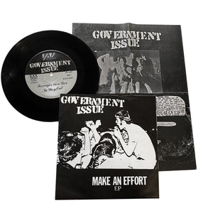 Government Issue: Make An Effort 7" (used)