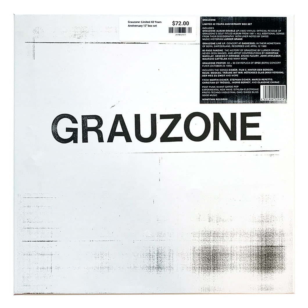 Grauzone: Limited 40 Years Anniversary 12