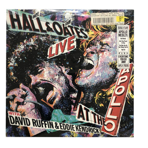 Hall & Oates: Live at the Apollo 12" (sealed 1985 dead stock)