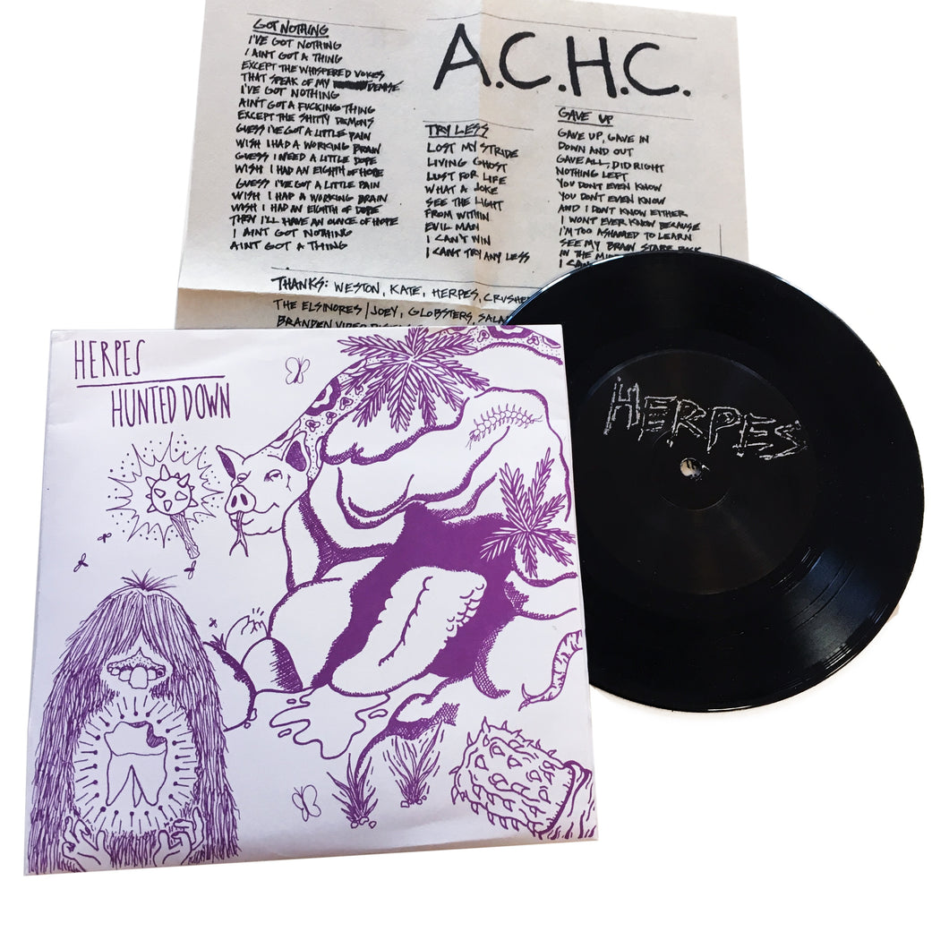 Herpes / Hunted Down: Split 7