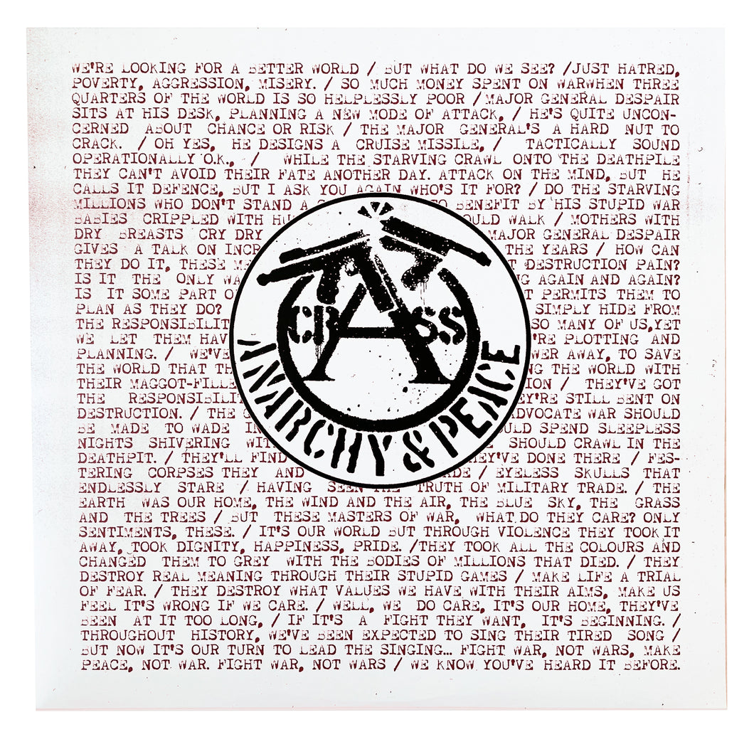 Crass: Demo 1978/Peel Sessions 1979 12