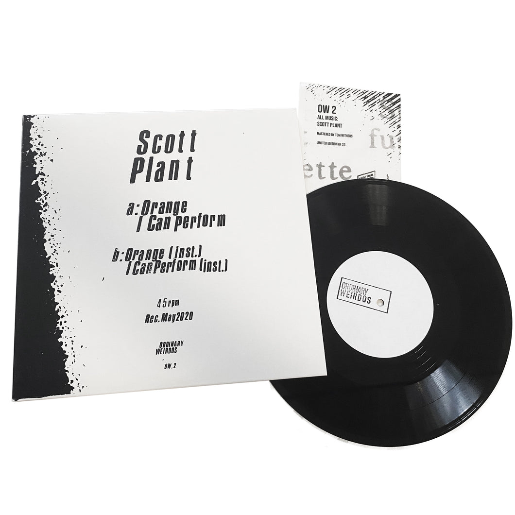 Scott Plant: Orange / I Can Perform 10″