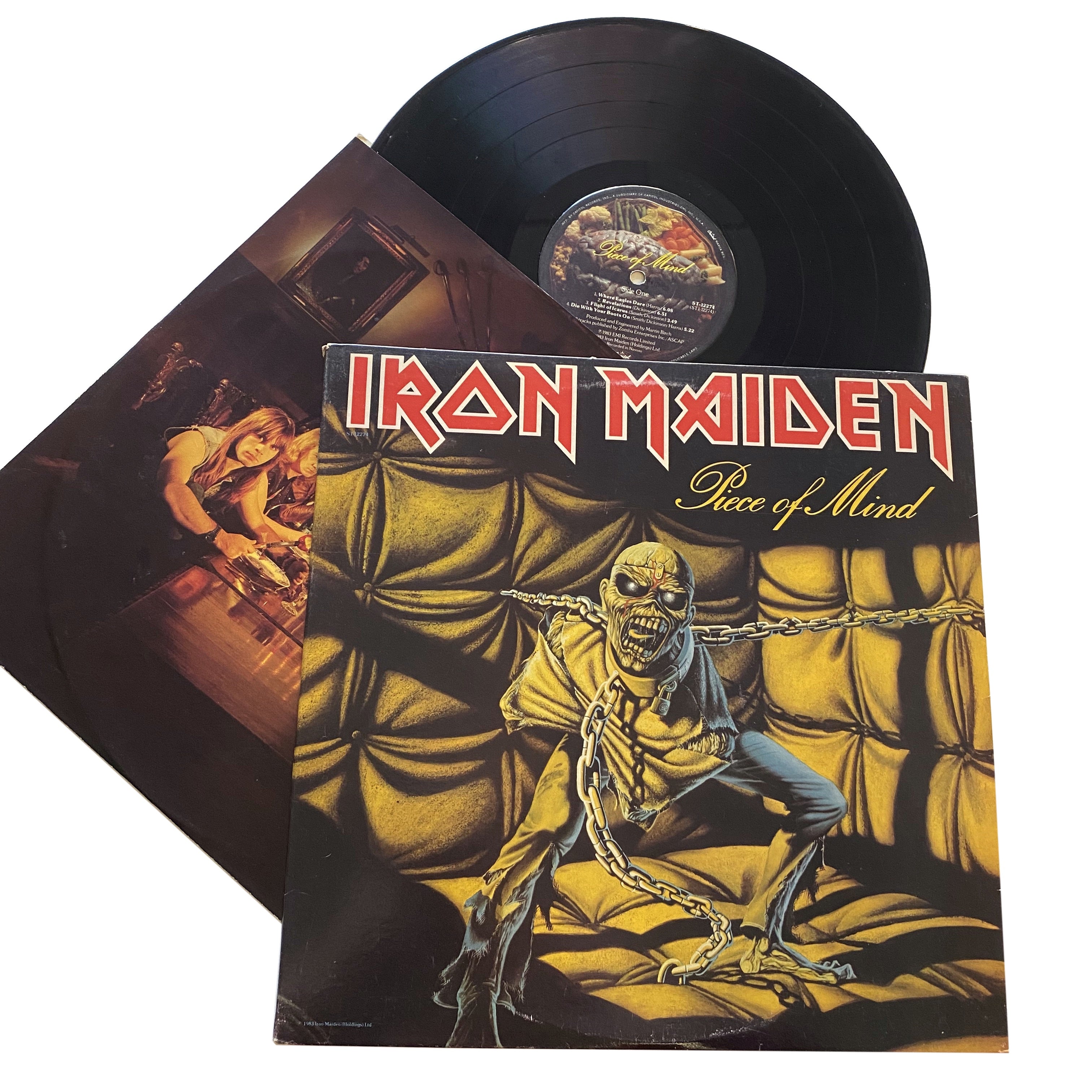 IRON MAIDEN レコード 【頭脳革命 Piece of Mind 】 Iron Maiden - Piece Of Mind (Japan Import) – Inner Ocean Records