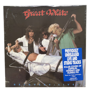 Great White: Recovery: Live! 12" (sealed 1987 dead stock)