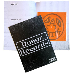 Donor zine Issue 1 + The Shits 7" flexi